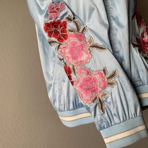 Lara Jean Blue Bomber Jacket Outlet 